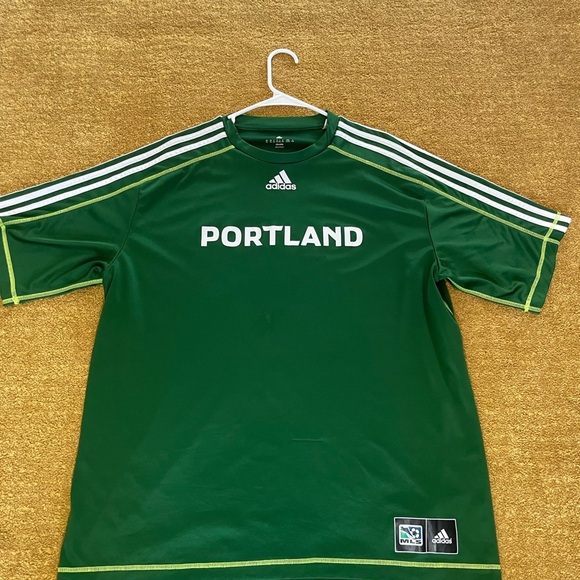 adidas Other - Adidas Portland Timbers Jersey Mens Size 2XL Short Sleeve Green MLS Soccer Sport